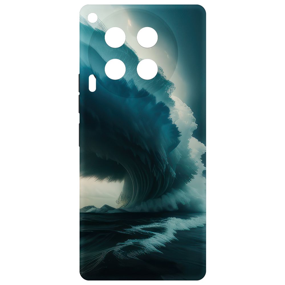 

Чехол-накладка Krutoff Soft Case Торнадо для TECNO Camon 30 черный