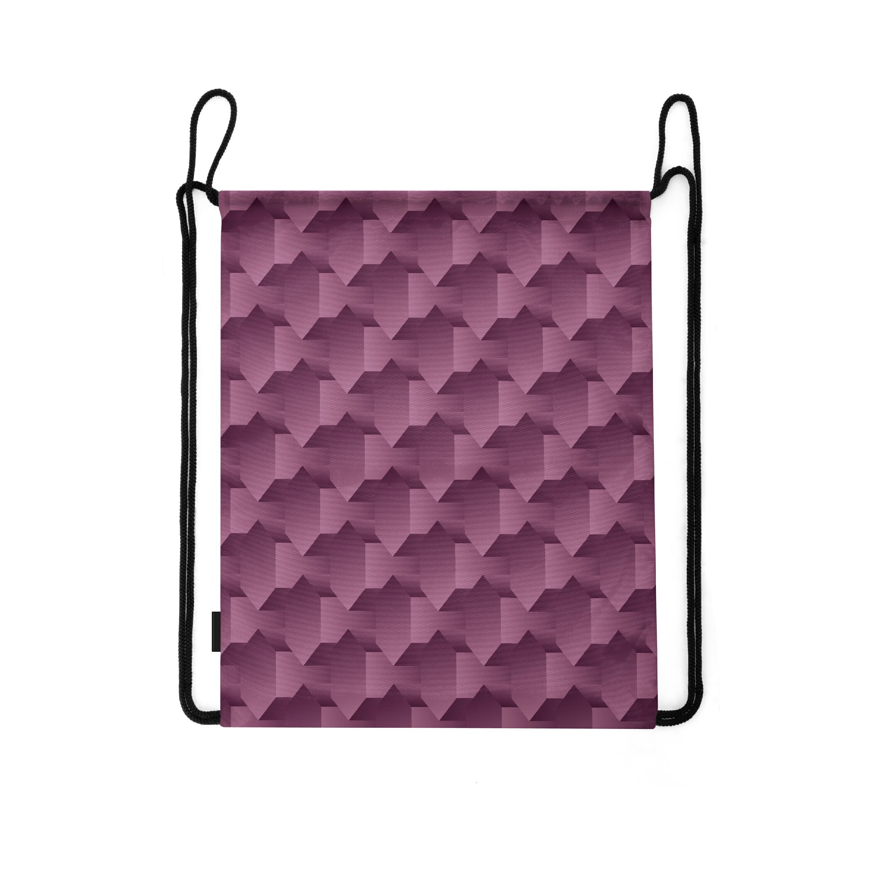 

Мешок-рюкзак для сменной обуви Burnettie GeometricArchitecturalPattern12, Фиолетовый