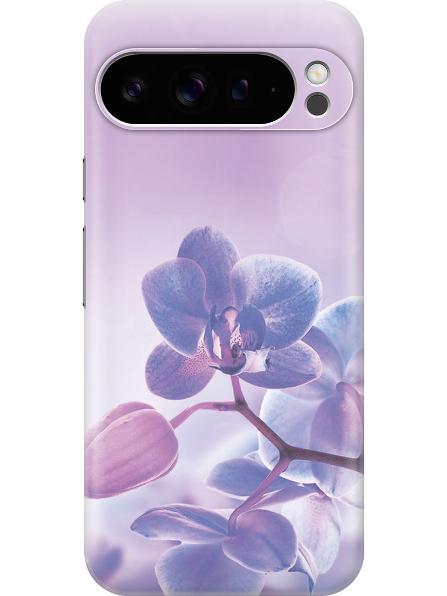 

Силиконовый чехол на Google Pixel 9 pro с принтом "Лиловые орхидеи", Прозрачный;голубой;фиолетовый, 784810323