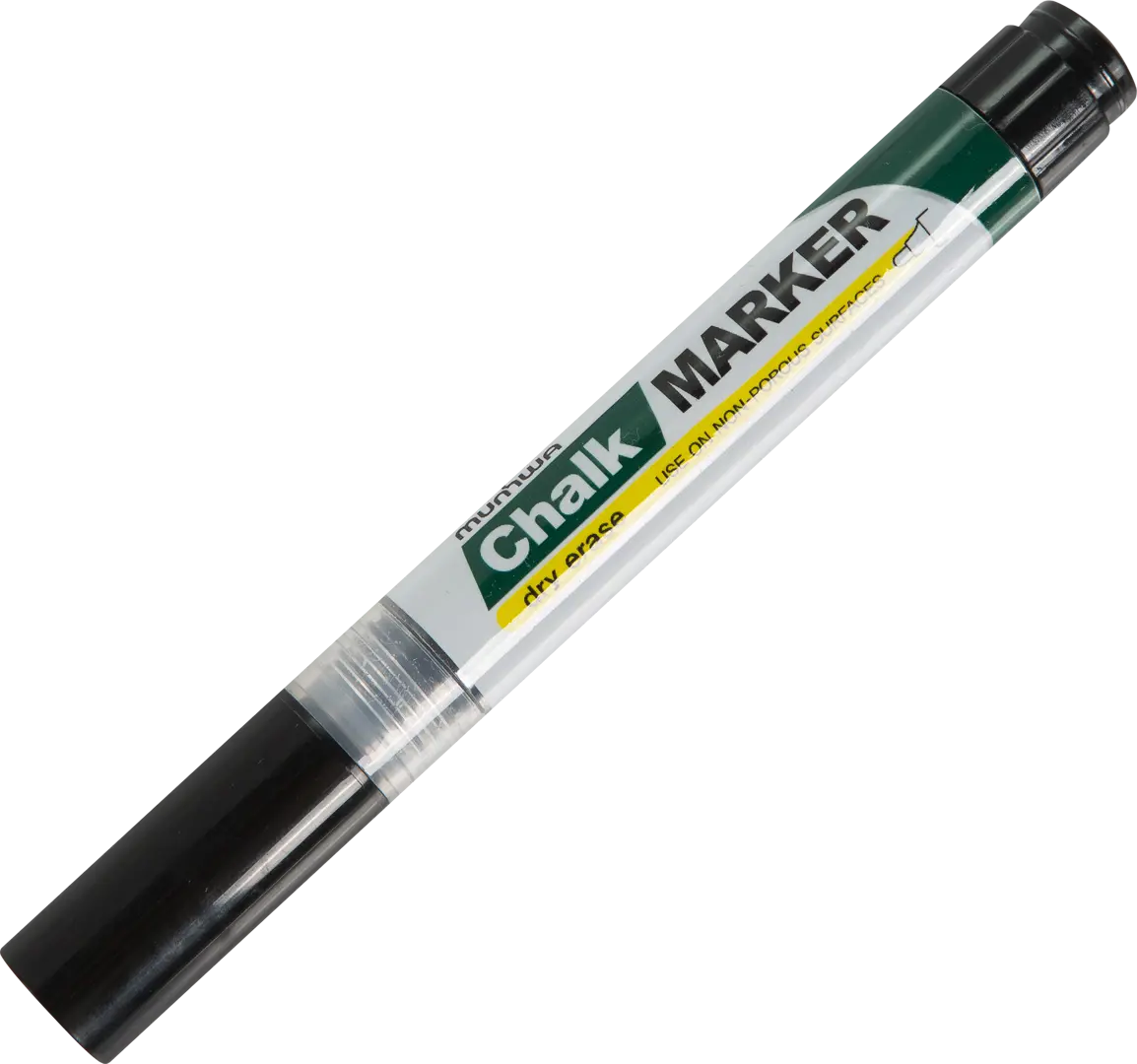 Маркер меловой Munhwa, черный 3 мм маркер меловой для стекла led на блистере зеленый