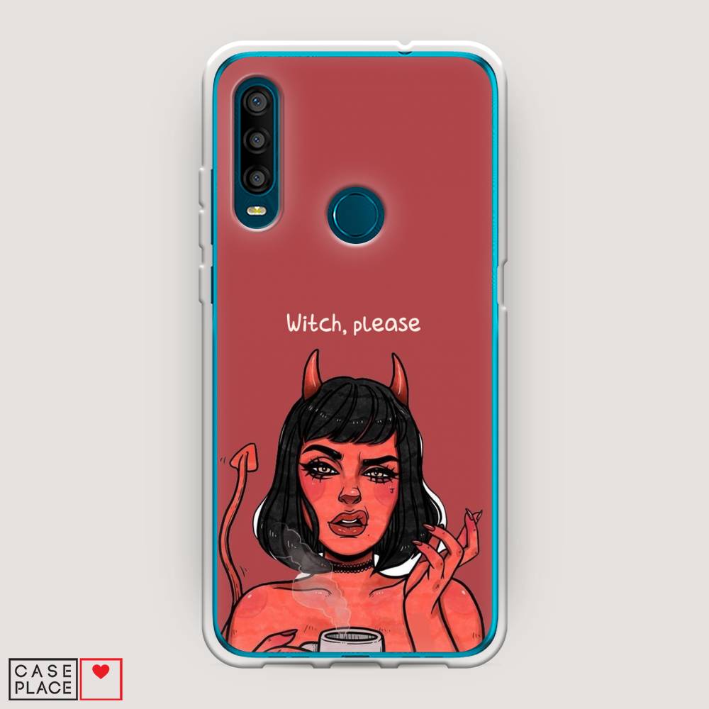 

Чехол Awog на Alcatel 1SE (2020) / Алкатель 1SE (2020) "Evil Girl", Разноцветный, 171250-6