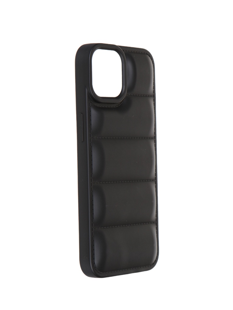 

Чехол DF для APPLE iPhone 14 Silicone дутый Black iJacket-01, APPLE iPhone 14