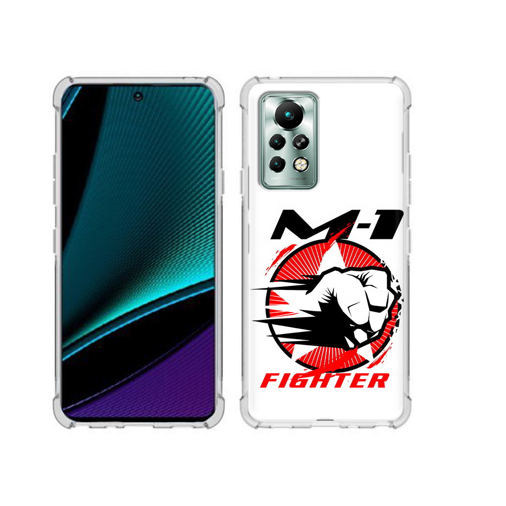 

Чехол MyPads Tocco для Infinix Note 11 Pro единоборства М-1, Прозрачный, Tocco