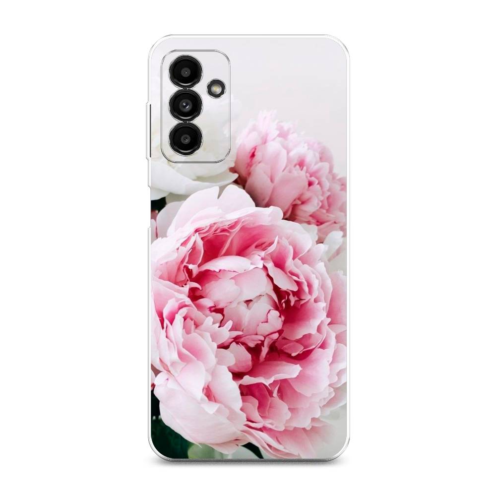 

Чехол на Samsung Galaxy A04s "Розовые и белые пионы", Розовый;белый, 2106450-2