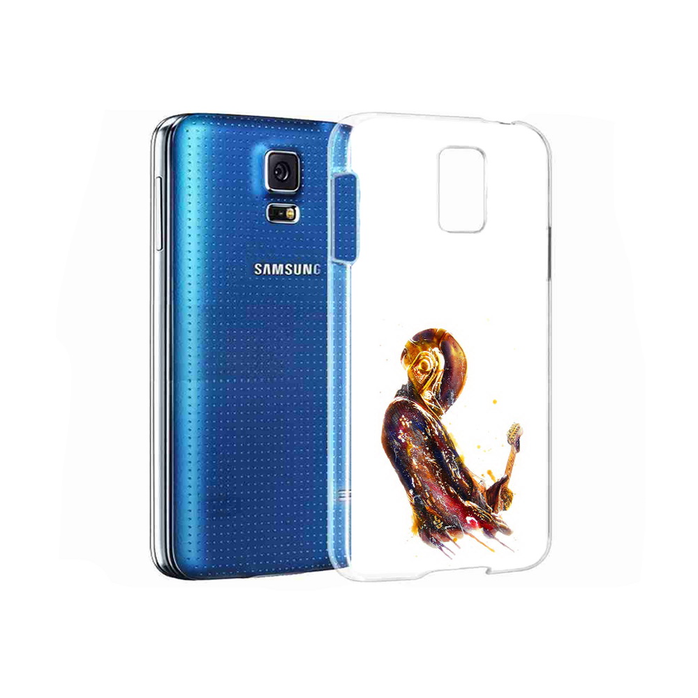 

Чехол MyPads Tocco для Samsung Galaxy S5 космо-музыкант (PT12196.512.393), Прозрачный, Tocco