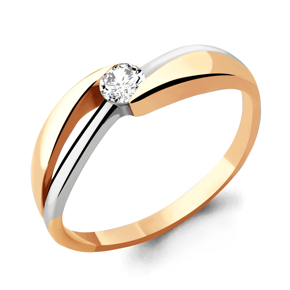 

Кольцо из красного золота с бриллиантом Aquamarine Aquamarine 961994к_585_кз р, 961994к_585_кз