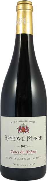 

Вино Reserve de Pierre, Cotes du Rhone AOP Rouge, 750 мл