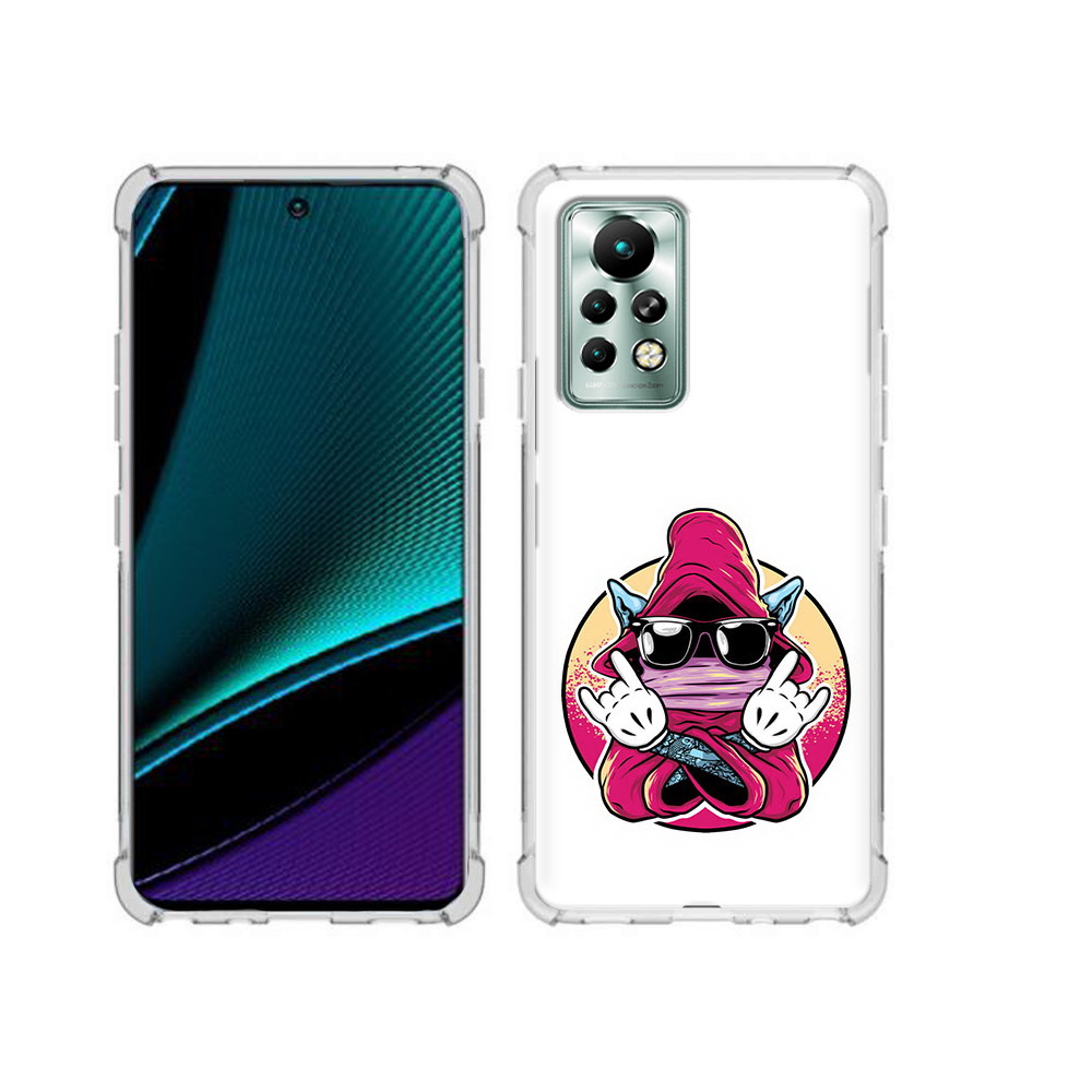 

Чехол MyPads Tocco для Infinix Note 11 Pro йоу, Прозрачный, Tocco