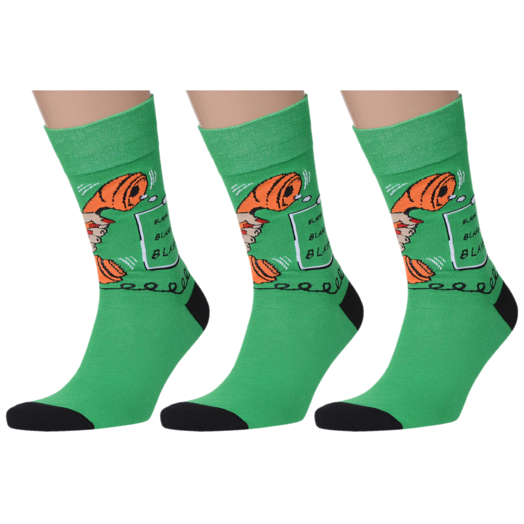 

Комплект носков мужских MoscowSocksClub msk3-М32 зеленых 29, msk3-М32