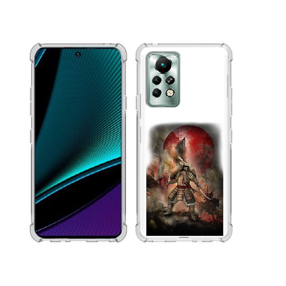 

Чехол MyPads Tocco для Infinix Note 11 Pro китайскийвоин, Прозрачный, Tocco