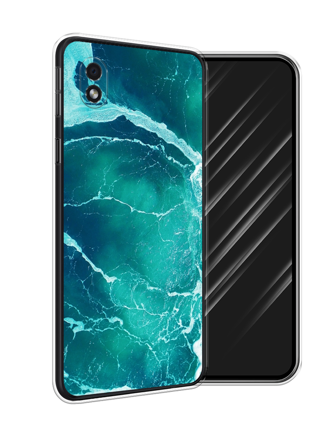 

Чехол Awog на Samsung Galaxy A01 Core / Самсунг A01 Core "Изумрудный океан", Голубой;синий, 2101250-4