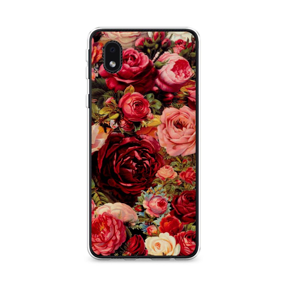 

Чехол Awog на Samsung Galaxy A01 Core / Самсунг A01 Core "Розы винтажные", 2101250-8