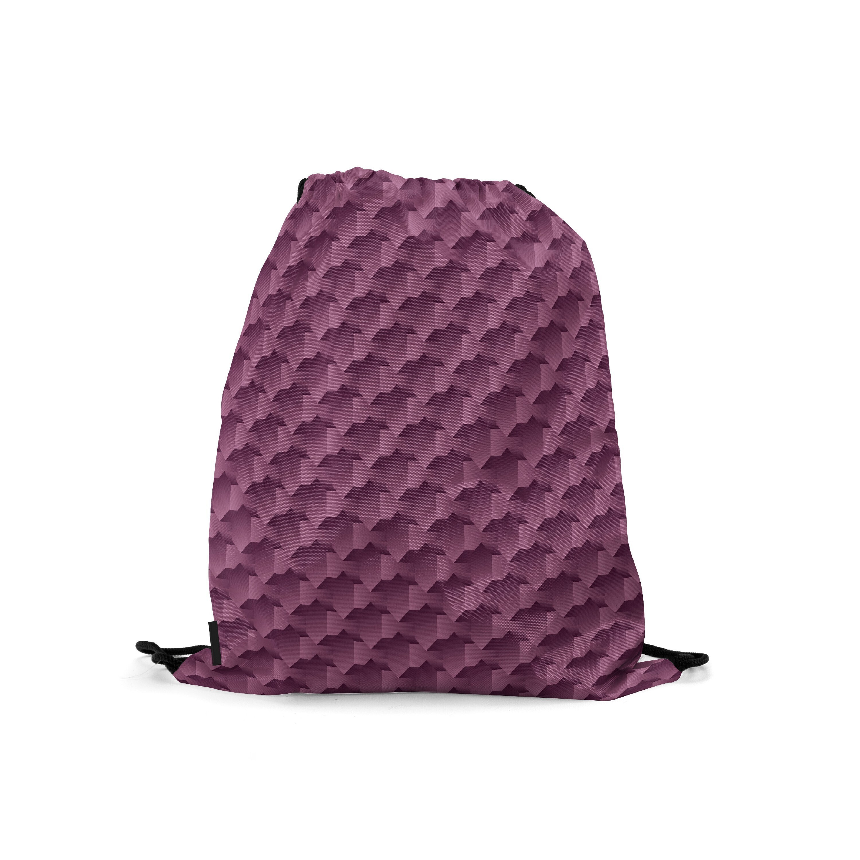 

Мешок-рюкзак для сменной обуви Burnettie GeometricArchitecturalPattern12Big, Фиолетовый