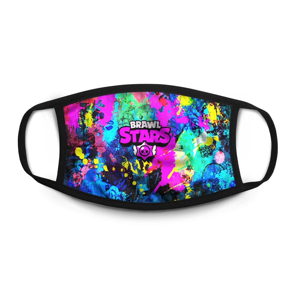

Многоразовая маска унисекс Burnettie Brawl Stars, Разноцветный, Brawl Stars