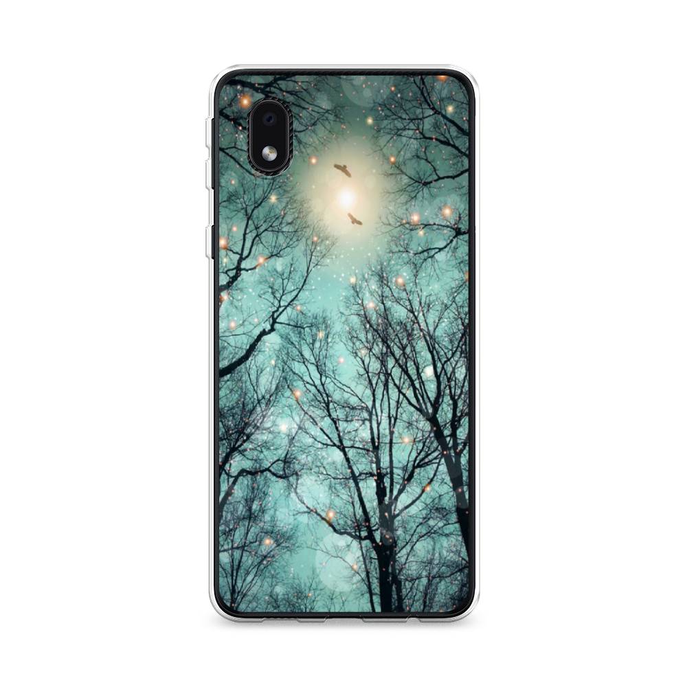 

Чехол Awog на Samsung Galaxy A01 Core / Самсунг A01 Core "Лес в сумерках", 2101250-4