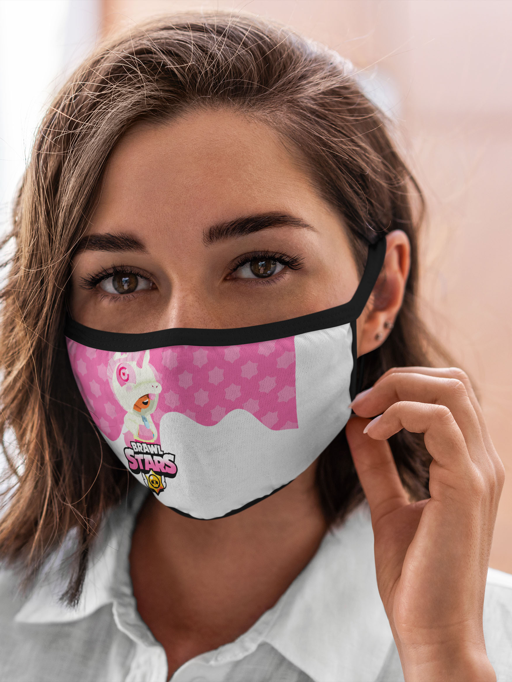

Многоразовая маска унисекс Burnettie Brawl Stars Unicorn., Разноцветный, Brawl Stars Unicorn.