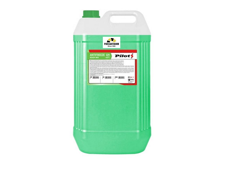 

Антифриз Pilot 3218 Green Line 40, G11, готовый, -40C, зеленый, 30 кг, 3218