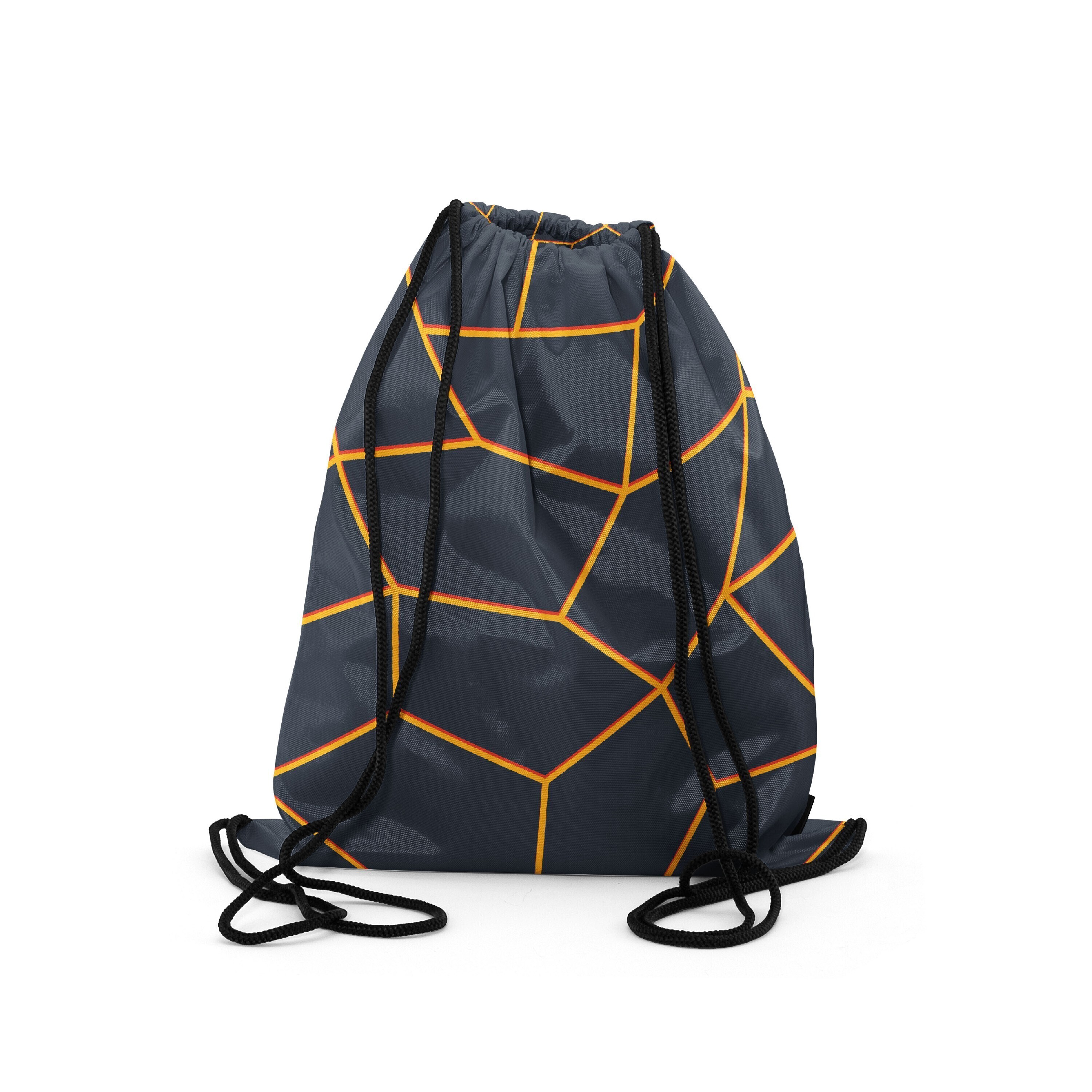 

Мешок-рюкзак для сменной обуви Burnettie GeometricArchitecturalPattern15, Серый