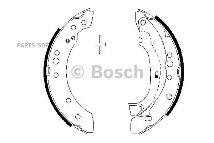 

Тормозные колодки Bosch 0986487664