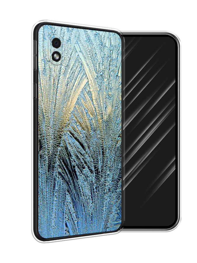 

Чехол Awog на Samsung Galaxy A01 Core / Самсунг A01 Core "Лёд", Голубой, 2101250-4