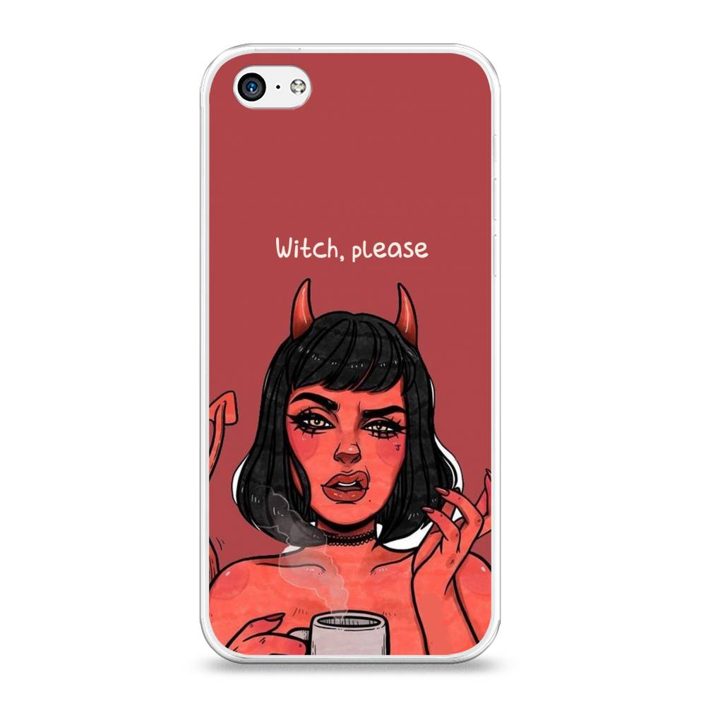 

Чехол Awog на Apple iPhone 5C / Айфон 5C "Evil Girl", Разноцветный, 10250-6