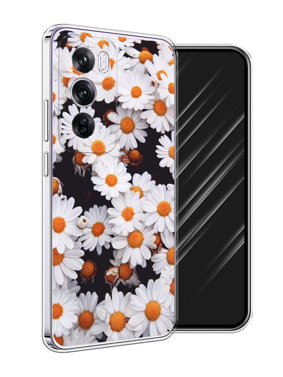 

Чехол Awog на Oppo Reno 12 Pro "Ромашковое поле", Белый, 2517150-1