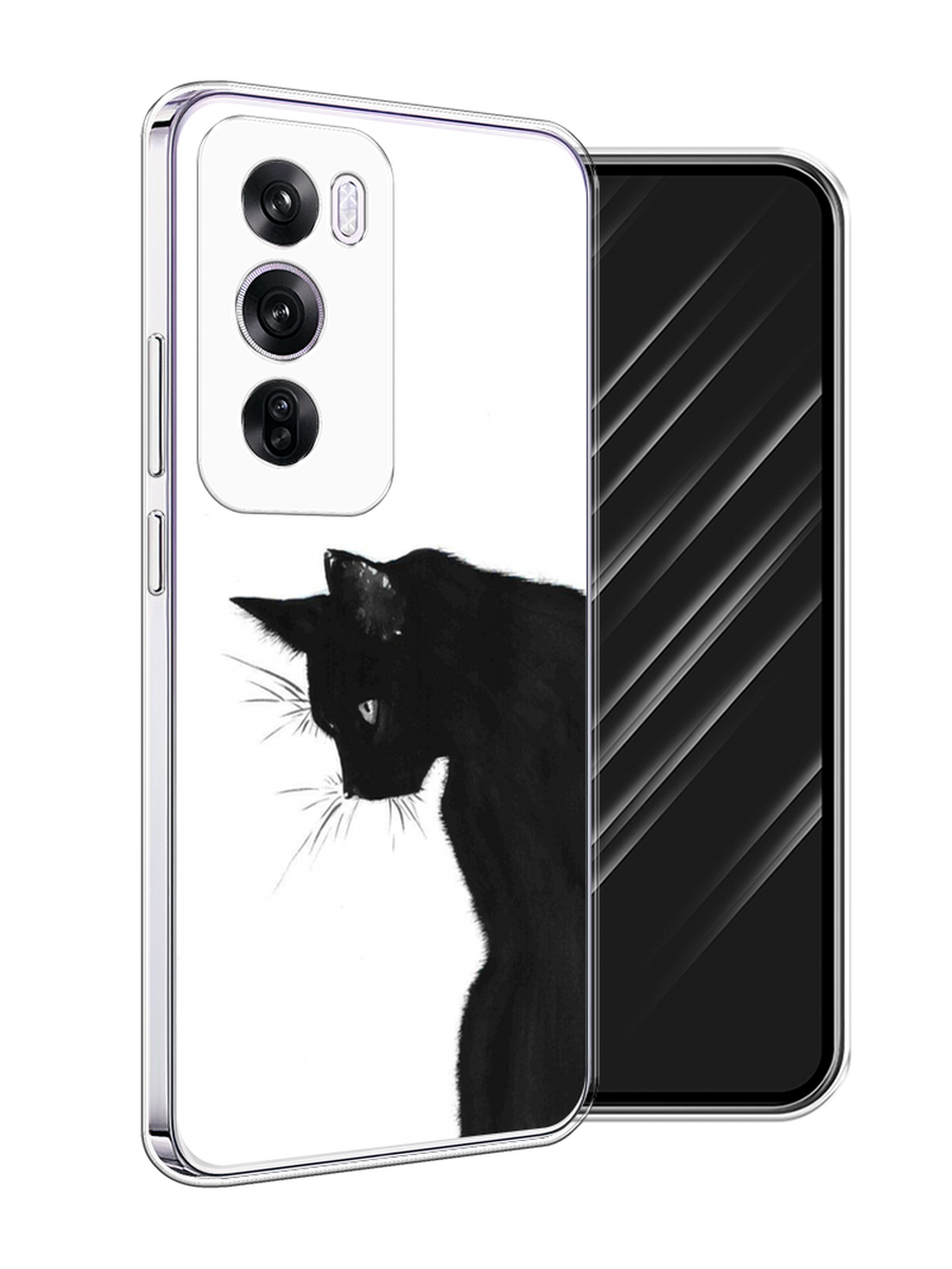 

Чехол Awog на Oppo Reno 12 Pro "Black cat", Черный;белый, 2517150-1