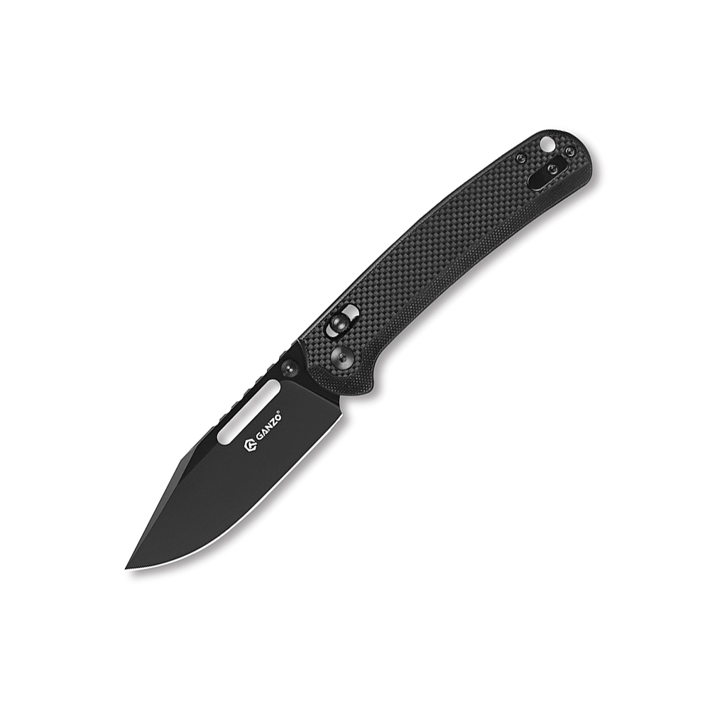 

Нож Ganzo G768PT-BK черный, G768PT-BK