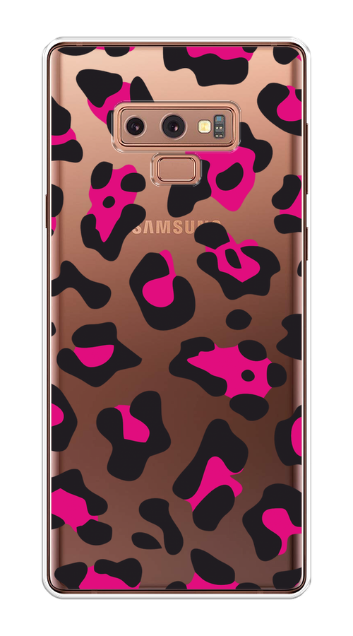 

Чехол на Samsung Galaxy Note 9 "Pink cow spots", Черный;розовый, 26350-1