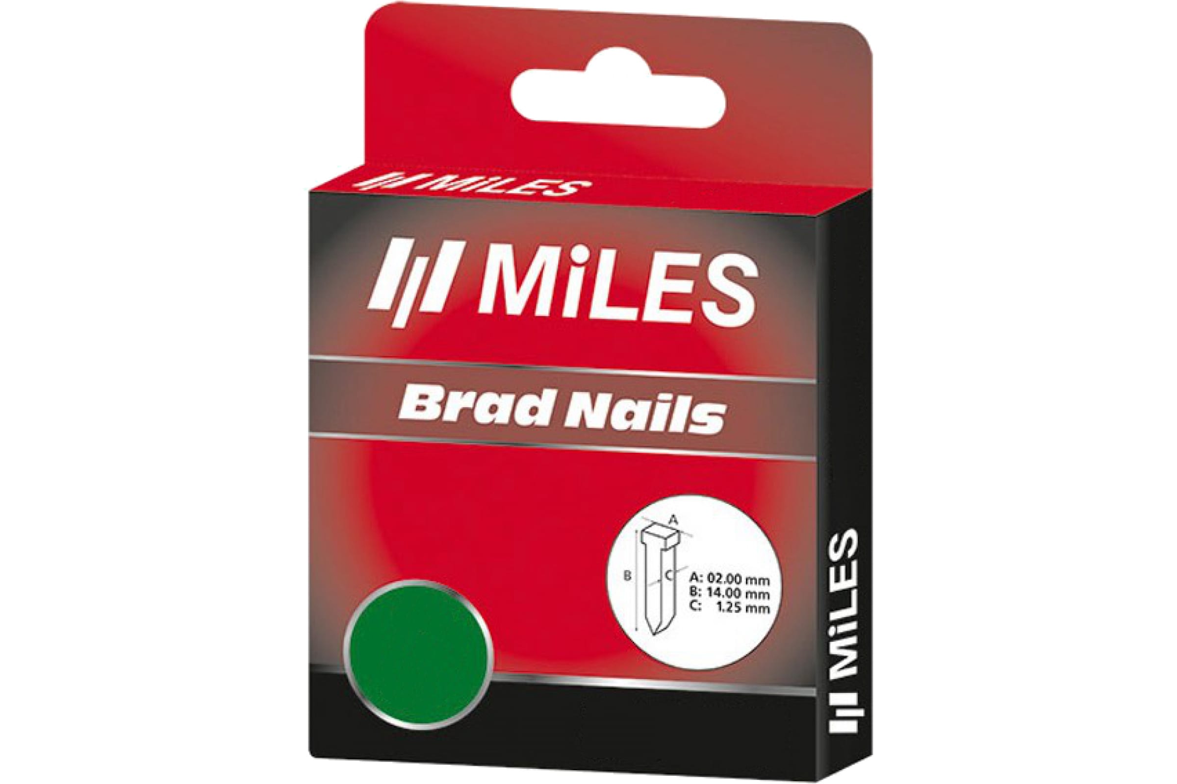 

Miles Гвозди для степлера, 14 мм, 1000 шт./уп./ N8-14mm