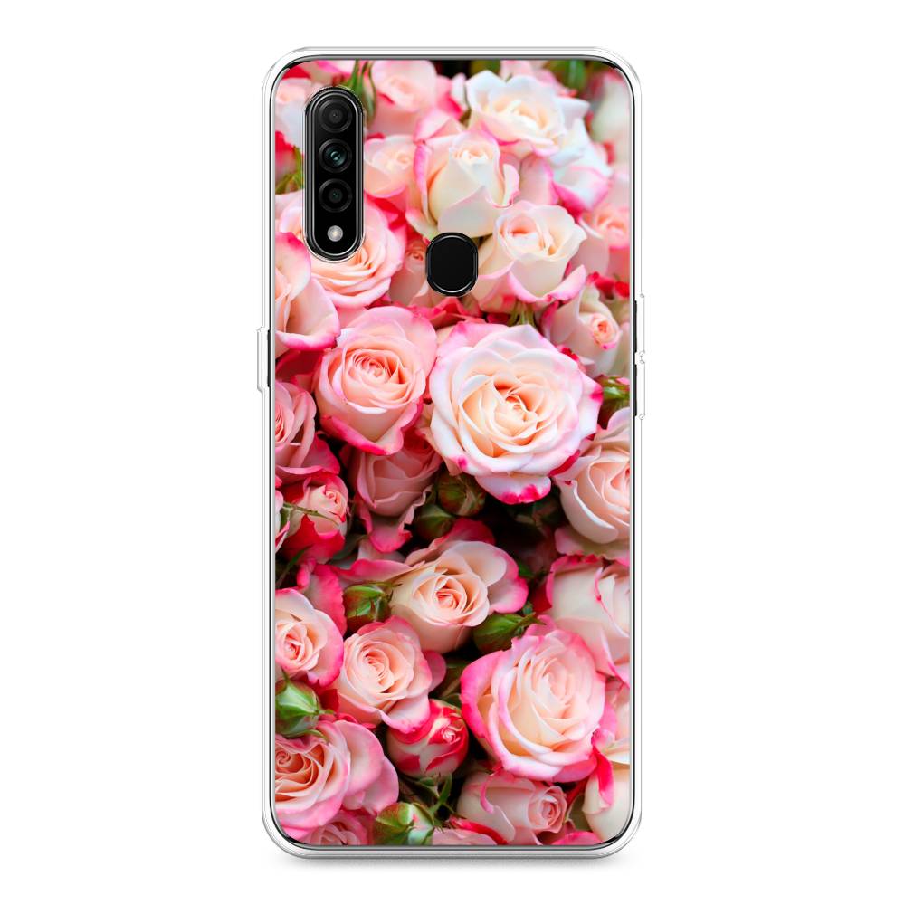 

Чехол для Oppo A31 "Много роз", Розовый, 252250-2
