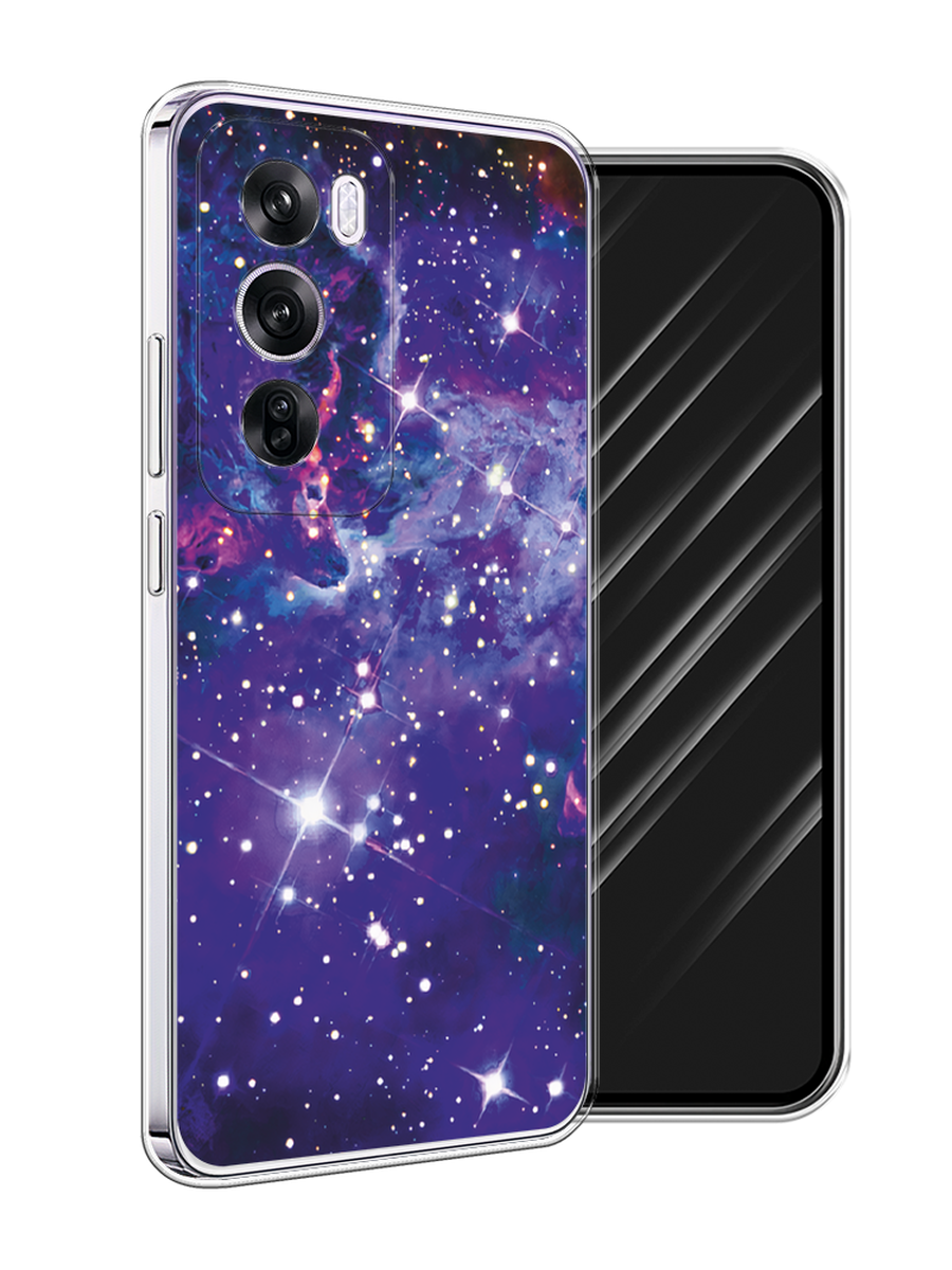

Чехол Awog на Oppo Reno 12 Pro "Яркая галактика", Фиолетовый, 2517150-1