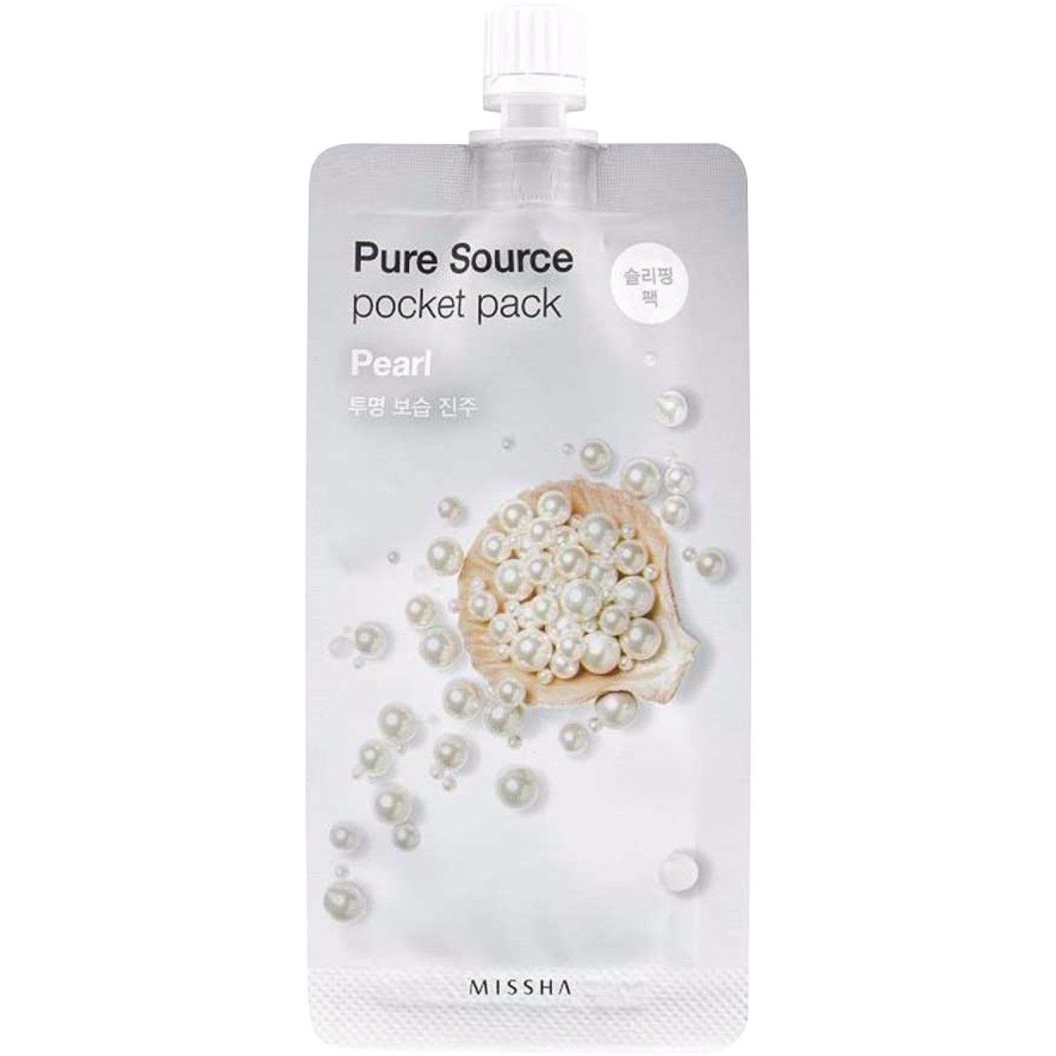 фото Маска для лица missha pure source pocket pack - pearl 10 мл