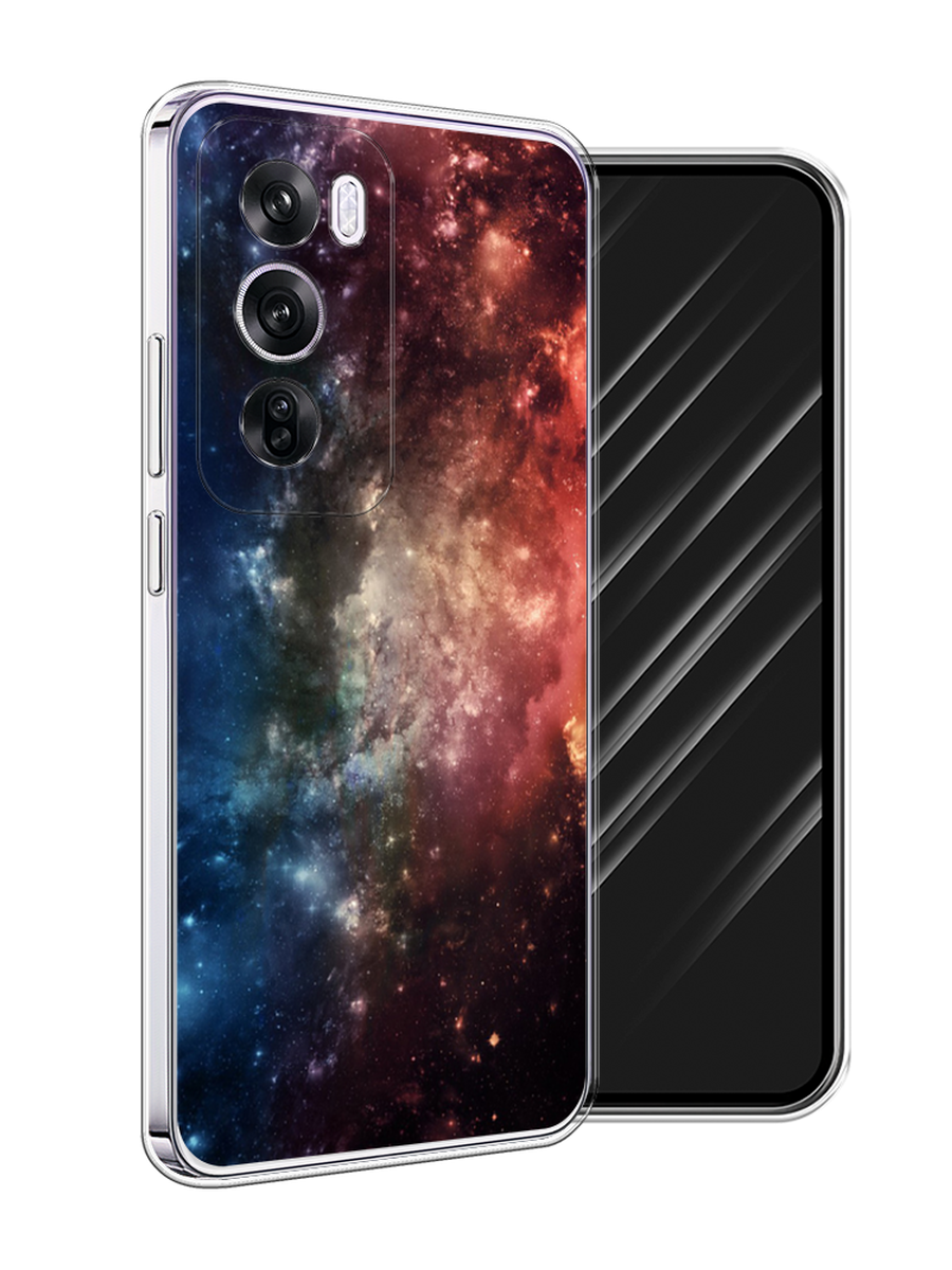 

Чехол Awog на Oppo Reno 12 Pro "Космос", Синий;бежевый;красный, 2517150-1