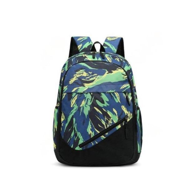 Рюкзак текстильный унисекс DUOYANG CC1577-YD683 зеленый, 46х31х16 см