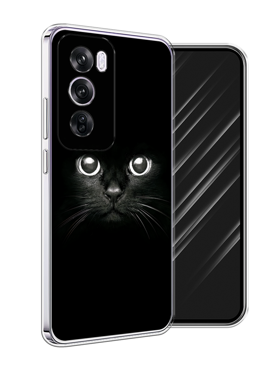 

Чехол Awog на Oppo Reno 12 Pro "Взгляд черной кошки", Черный;белый;серый, 2517150-1