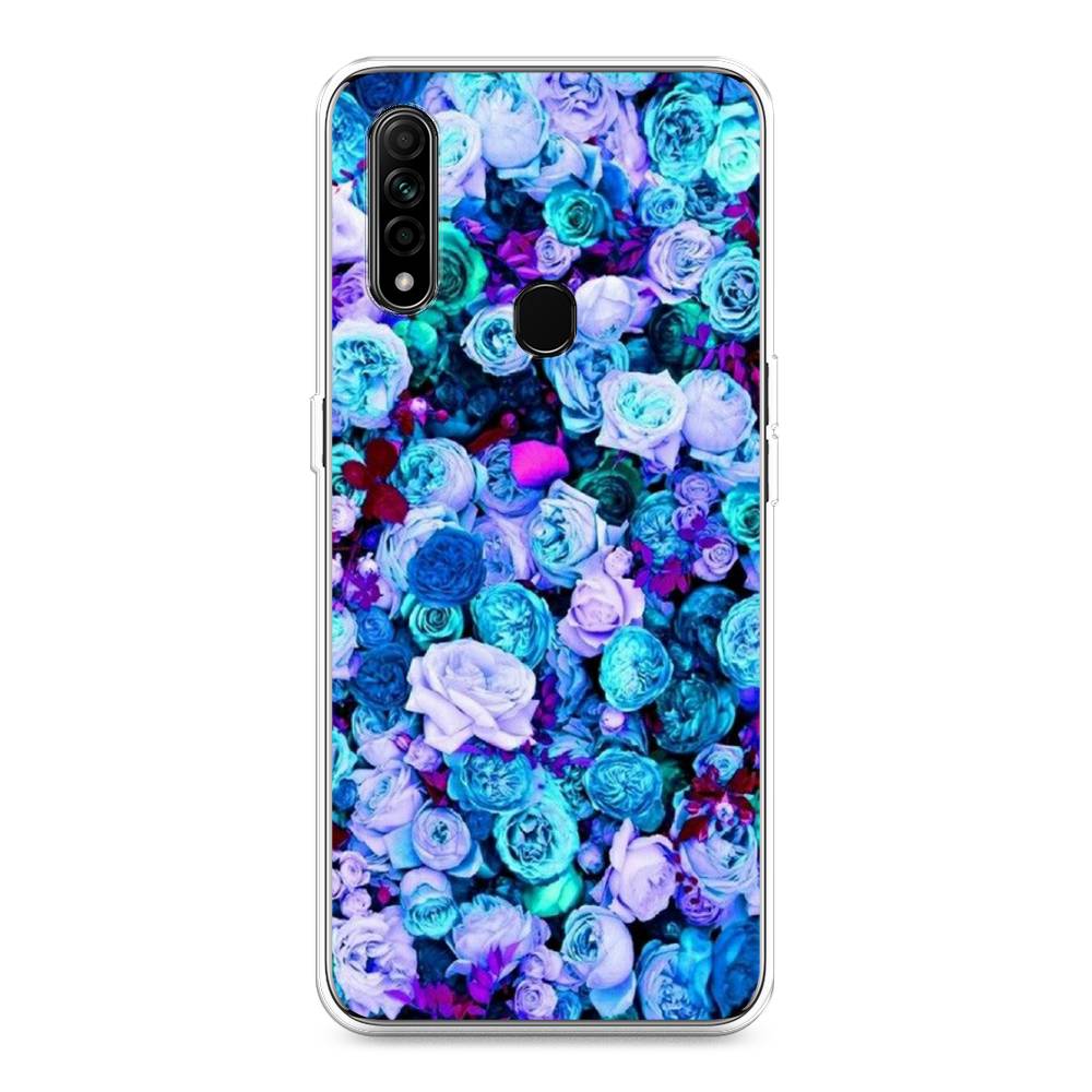 

Чехол для Oppo A31 "Цветочный ковер", Фиолетовый, 252250-2