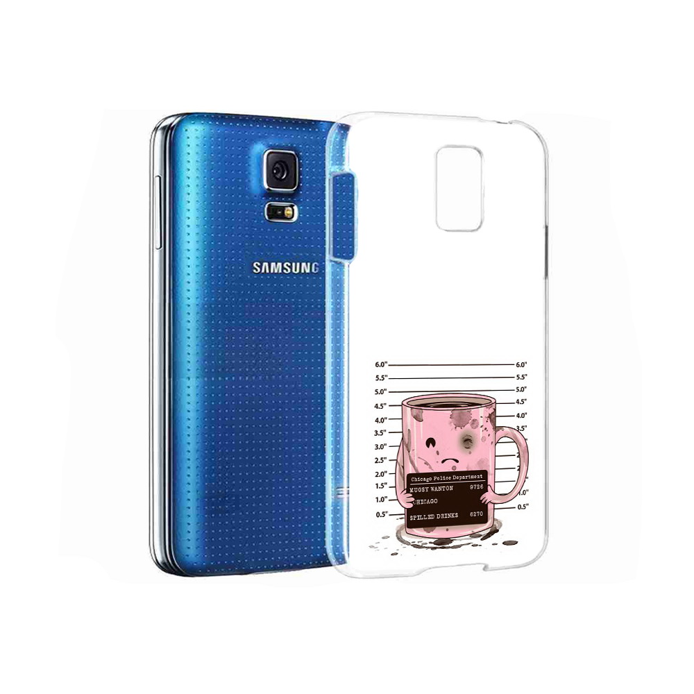 

Чехол MyPads Tocco для Samsung Galaxy S5 кружка (PT12196.512.420), Прозрачный, Tocco