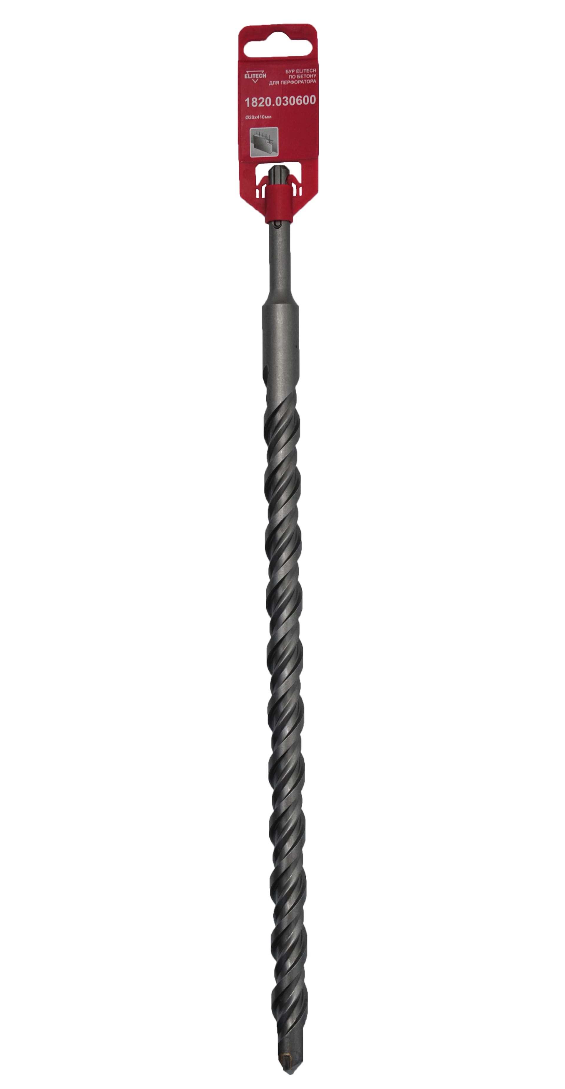 

Бур по бетону SDS-plus (20х410 мм) Elitech 1820.030600