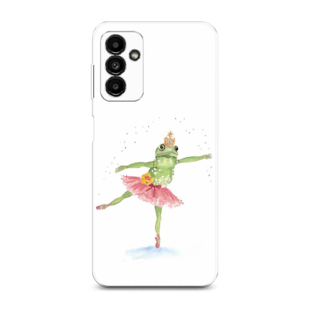 

Чехол на Samsung Galaxy A04s "Лягушка-балерина", Зеленый, 2106450-4
