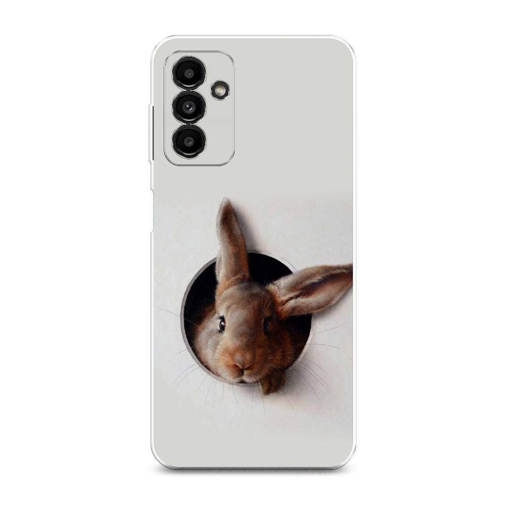 

Чехол на Samsung Galaxy A04s "Любопытный кролик", Серый;коричневый, 2106450-1