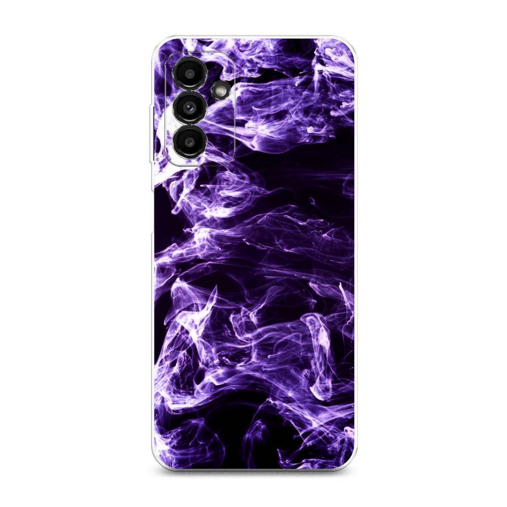 

Чехол на Samsung Galaxy A04s "Фиолетовый дым", Фиолетовый;белый;черный, 2106450-3