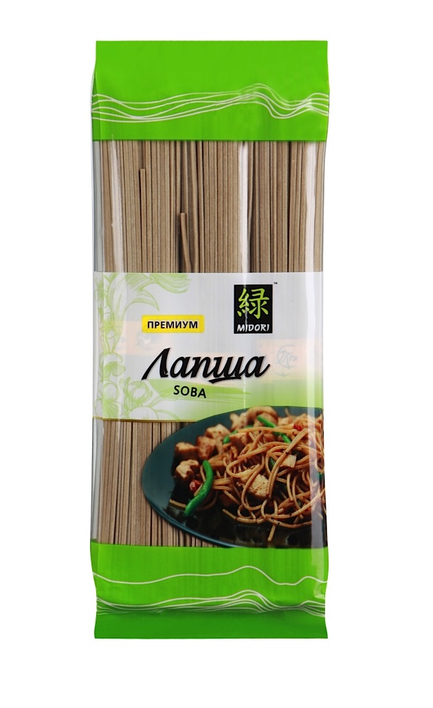 Лапша гречневая Midori soba премиум 300 г