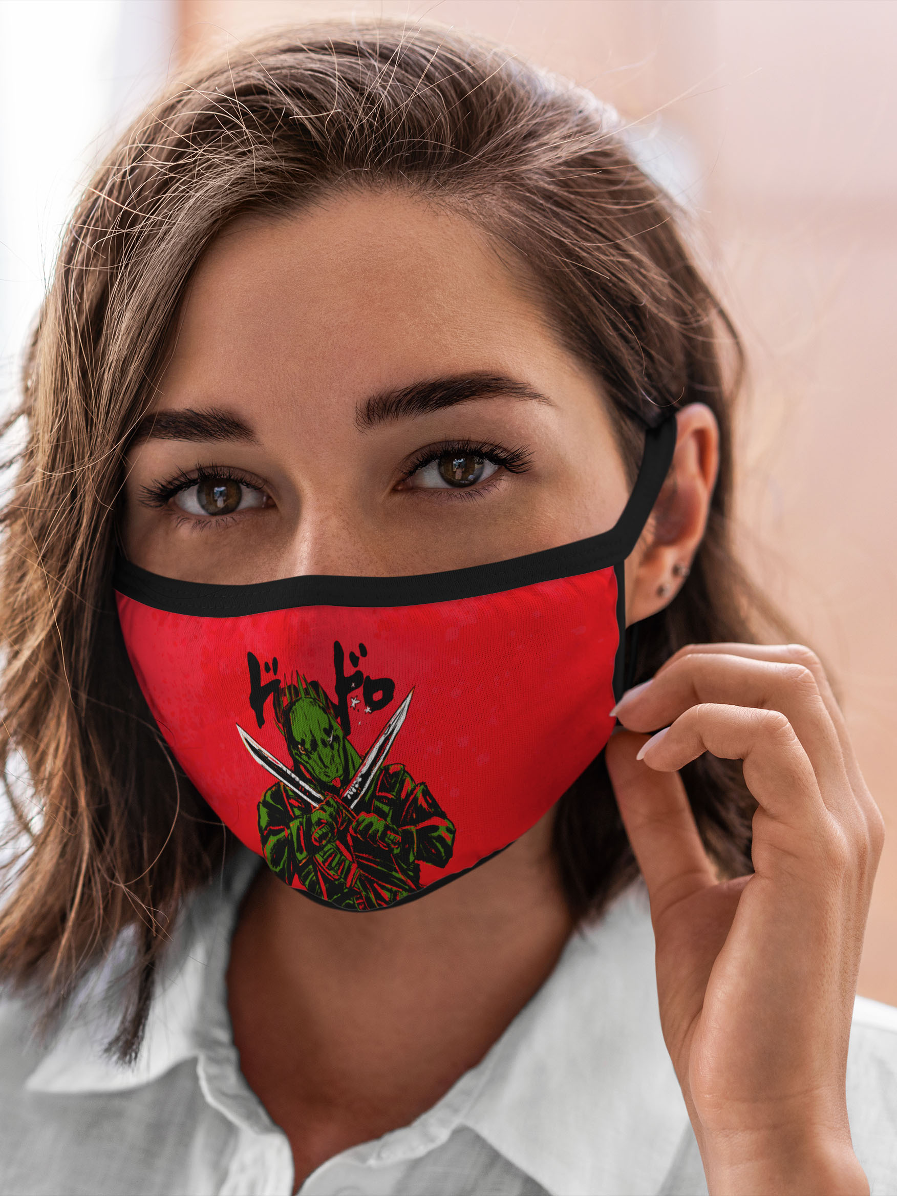 

Многоразовая маска унисекс Burnettie Зеленый Кайман, Разноцветный, Зеленый Кайман