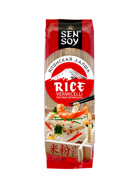 фото Лапша рисовая sen soy premium rice vermicelli, 300 г