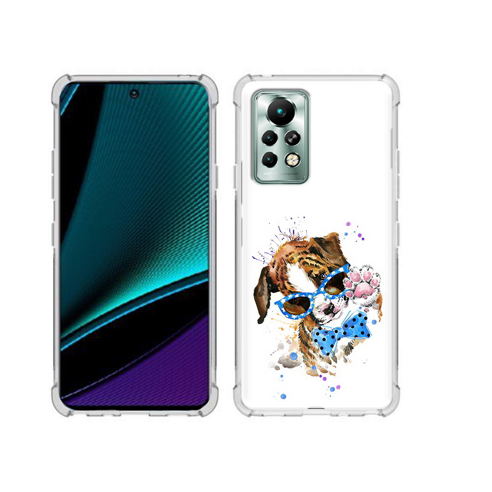 

Чехол MyPads Tocco для Infinix Note 11 Pro лапочка, Прозрачный, Tocco