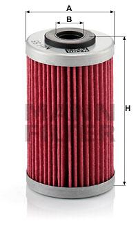

Фильтр масляный двигателя MANN-FILTER MH55, MH 55