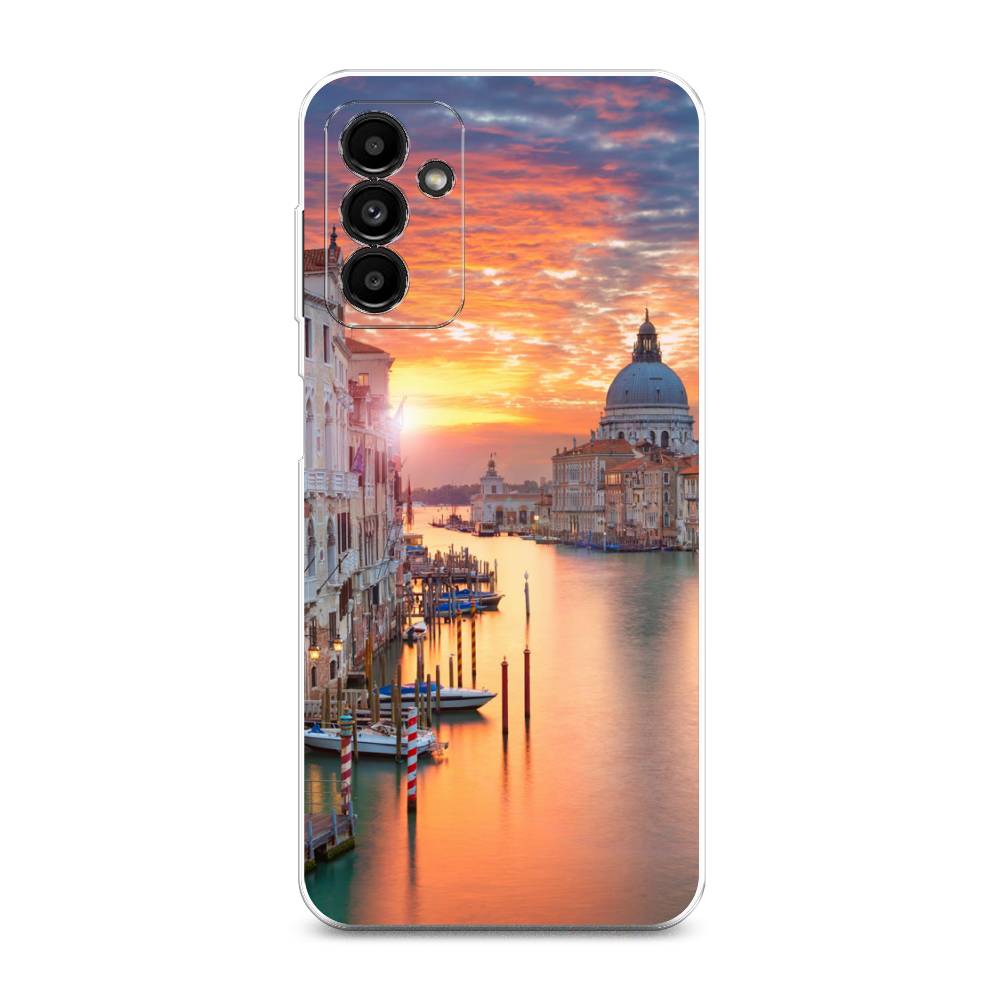 

Чехол на Samsung Galaxy A04s "Восход 11", Розовый;оранжевый, 2106450-2