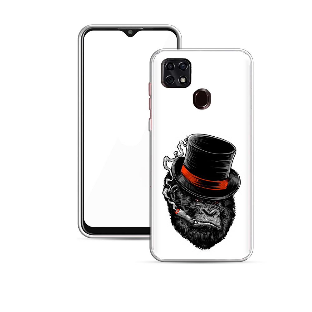 

Чехол MyPads Tocco для ZTE V2020 дизайнерская горилла (PT226946.457.431), Прозрачный, Tocco