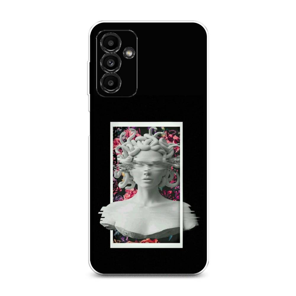 

Чехол на Samsung Galaxy A04s "Web Punk Медуза Горгона", Черный;серый, 2106450-6